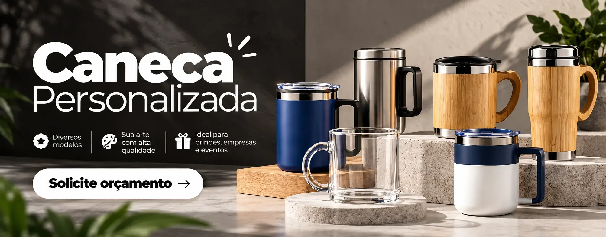 Caneca Personalizada - diversos modelos, sua arte com qualidade, ideal para brindes corporativos